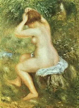 Un bagnante - Pierre-Auguste Renoir