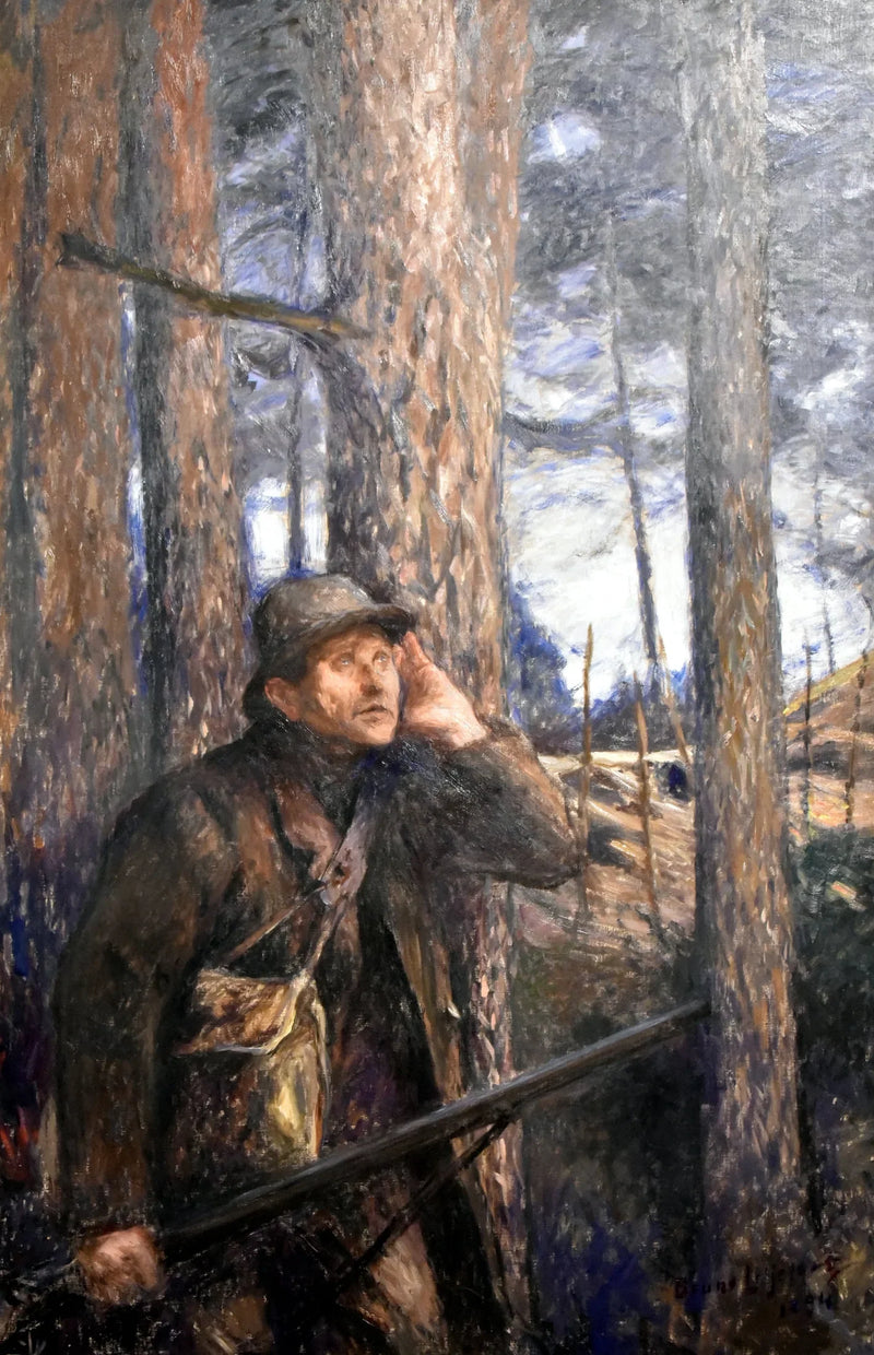 Un bracconiere - Bruno Liljefors