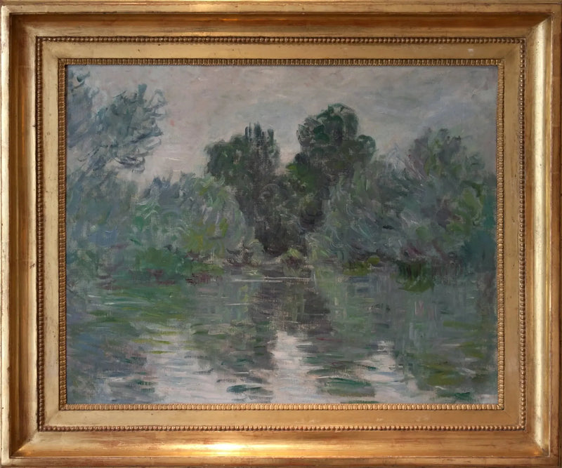 Un braccio della Senna vicino a Vétheuil - Claude Monet