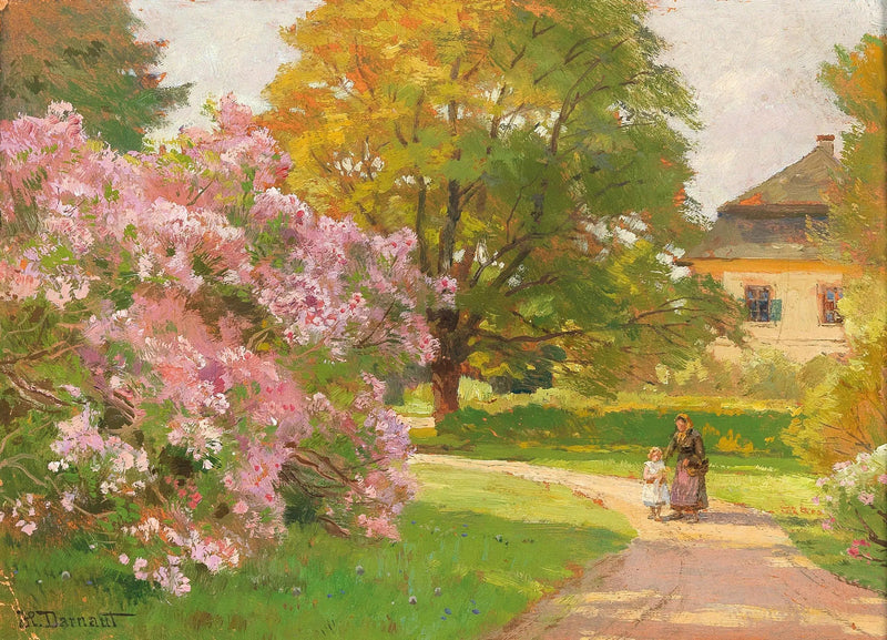 Un cespuglio in fiore - Hugo Darnaut