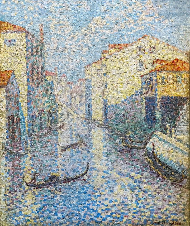 Un canale a Venezia - Henri-Edmond Cross