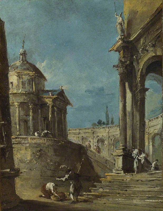 Un caprice architettonico - Francesco Guardi