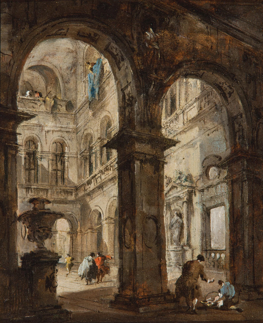 Un caprice architettonico - Francesco Guardi
