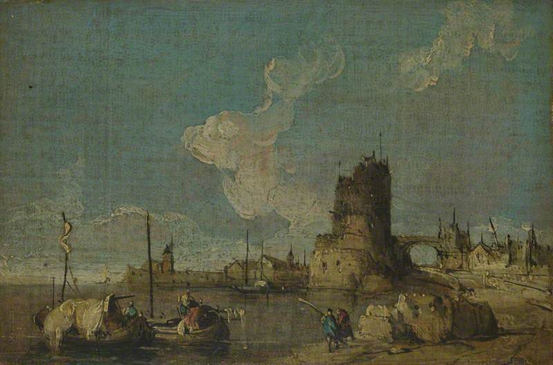 Un caprice di rovina - Francesco Guardi