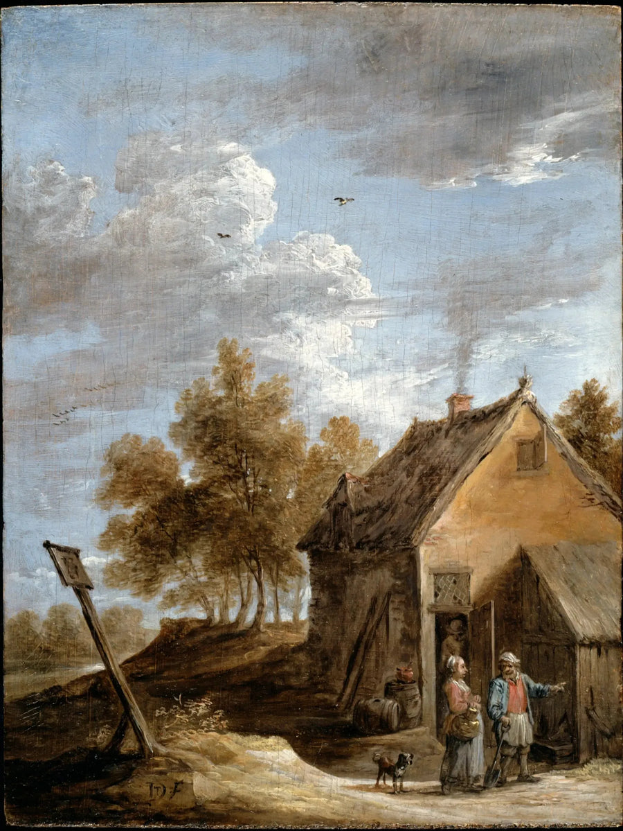Un chalet - David Teniers il Giovane