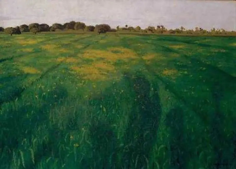 Un campo di avena verde - Félix Vallotton