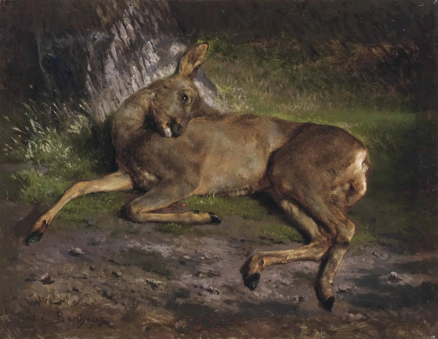 Un capriolo nella foresta - Rosa Bonheur