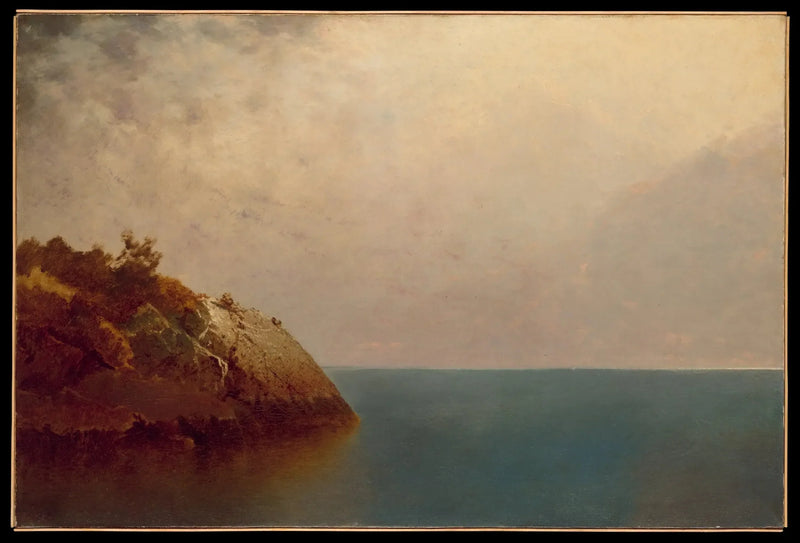 Un cielo nebbioso - John Frederick Kensett