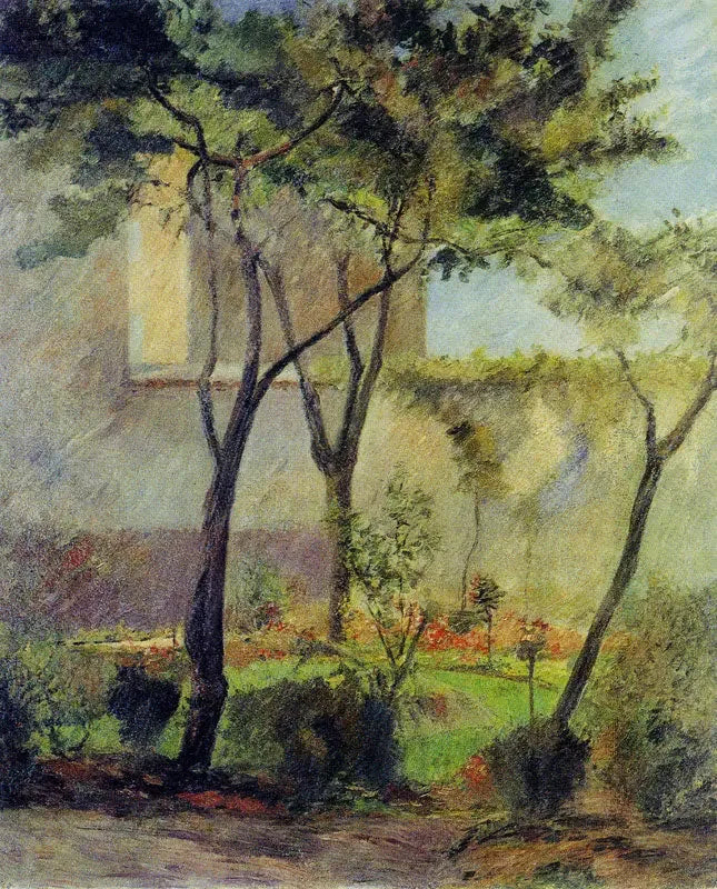 Un angolo di giardino, rue Carcel - Paul Gauguin