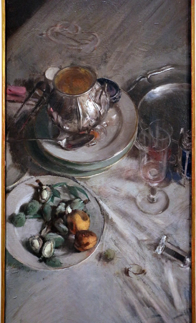 Un angolo della tavola del pittore - Giovanni Boldini