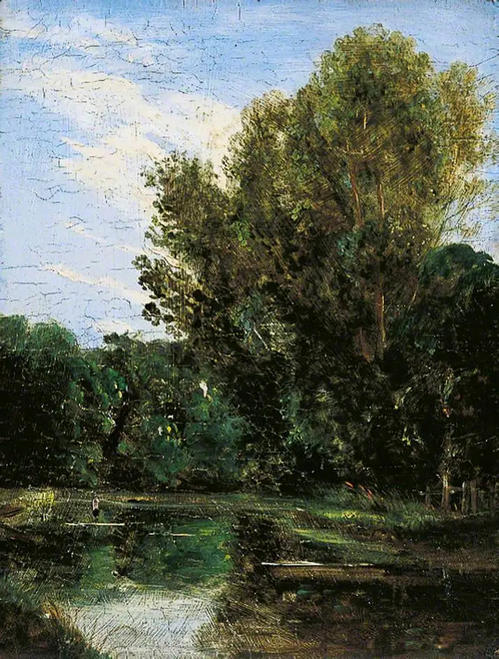 Un angolo degli stagni di Hampstead, Londra - John Constable