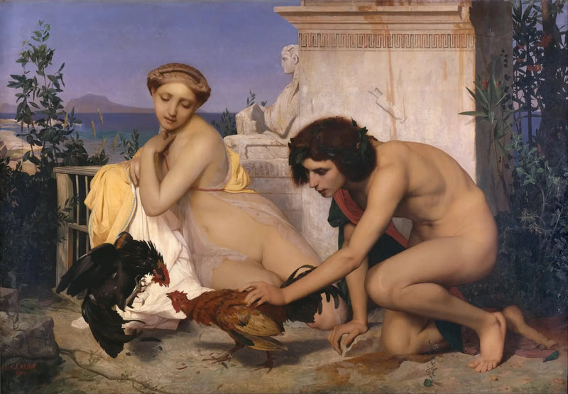 Un combattimento di galli - Jean-Léon Gérôme