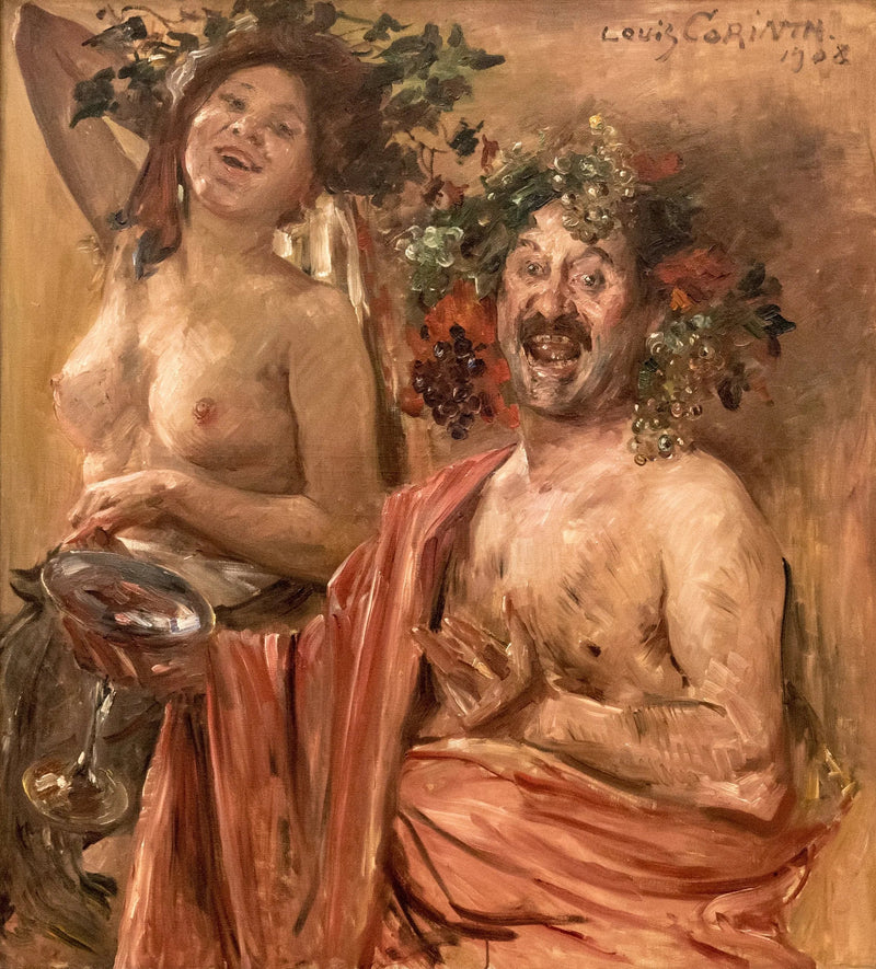 Una coppia di baccanali - Lovis Corinth