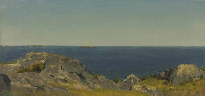 Un croquis a Manchester, Massachusetts - Sanford Robinson Gifford