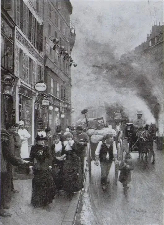 Un trasloco - Jean Béraud