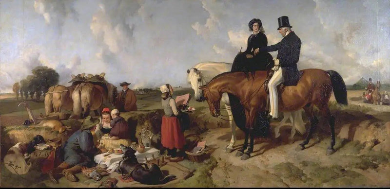 Un dialogue a Waterloo - Edwin Henry Landseer