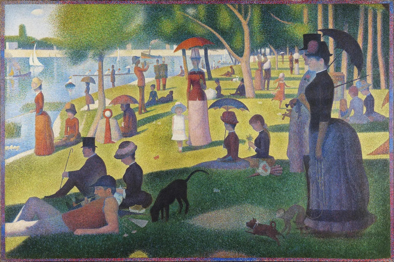 Una domenica pomeriggio all'Isola della Grande Jatte - Georges Seurat