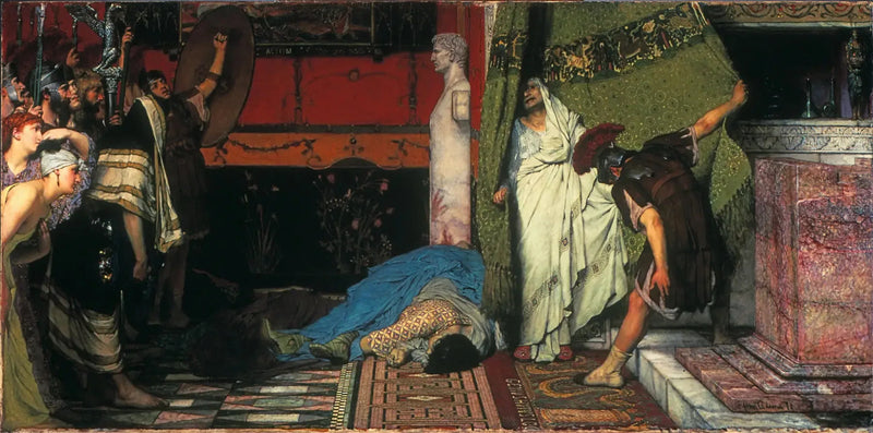 Un imperatore romano ( Claudio ) - Lawrence Alma-Tadema