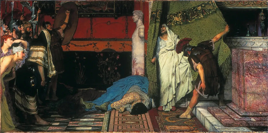 Un imperatore romano ( Claudio ) - Lawrence Alma-Tadema