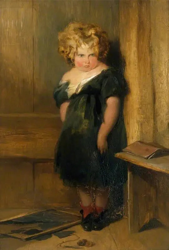 Un enfant cattivo - Edwin Henry Landseer