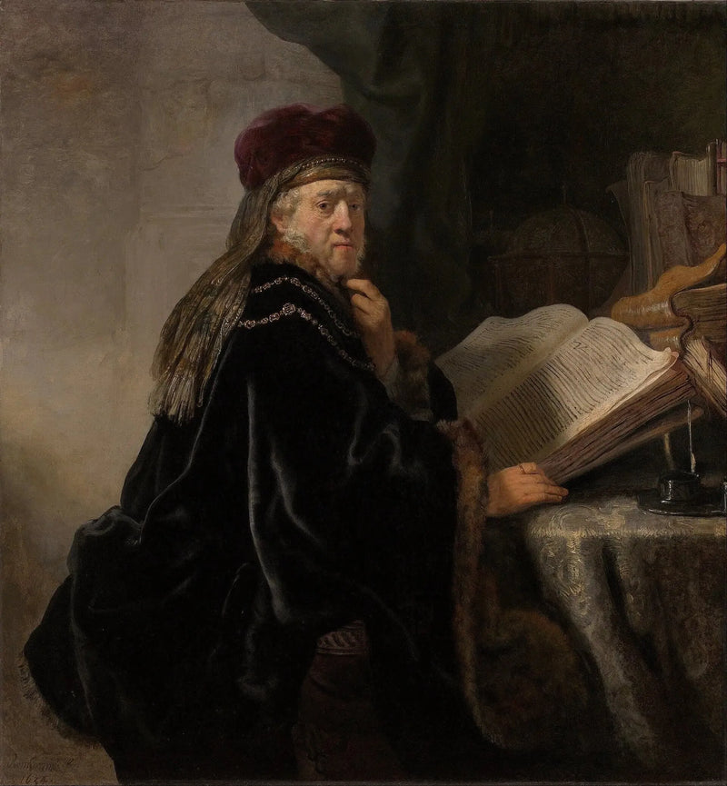 Un erudito nel suo studio - Rembrandt