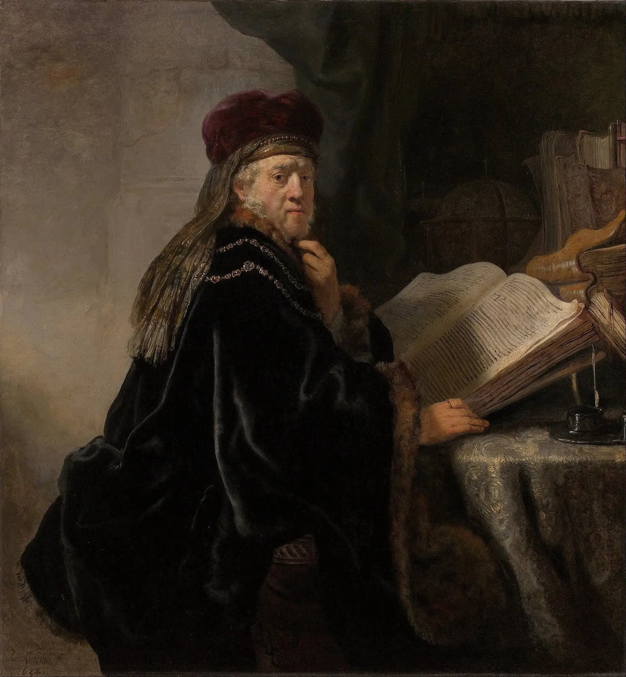 Un erudito nel suo studio - Rembrandt