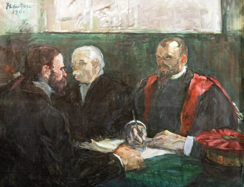 Un esame alla facoltà di medicina di Parigi - Henri de Toulouse-Lautrec