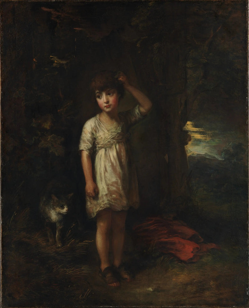 Un ragazzo con un gatto — Mattina - Thomas Gainsborough