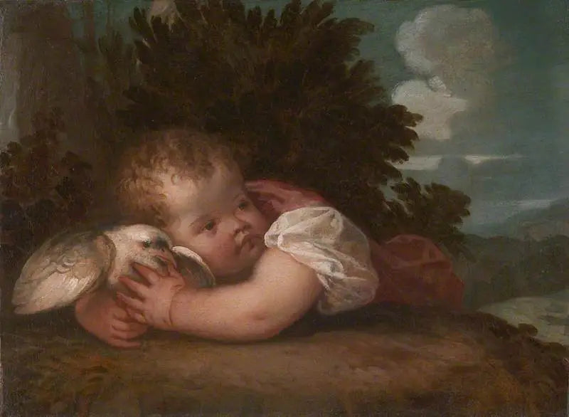 Un ragazzo con un uccello - Titian