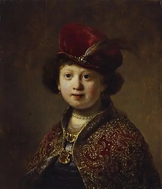 Un ragazzo in costume fantasioso - Rembrandt