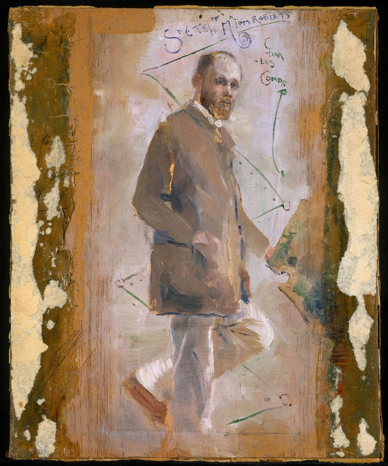 Un impressionista (Tom Roberts) - Charles Conder