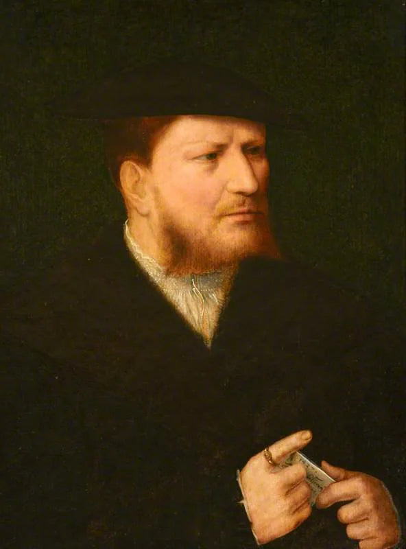 Un sconosciuto con una lettera - Joos van Cleve