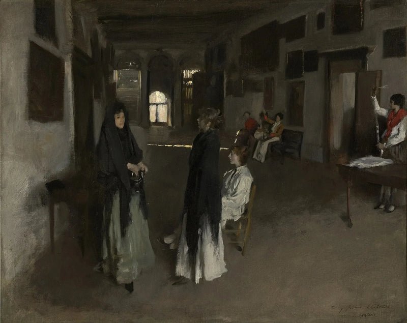 Un interno veneziano - John Singer Sargent