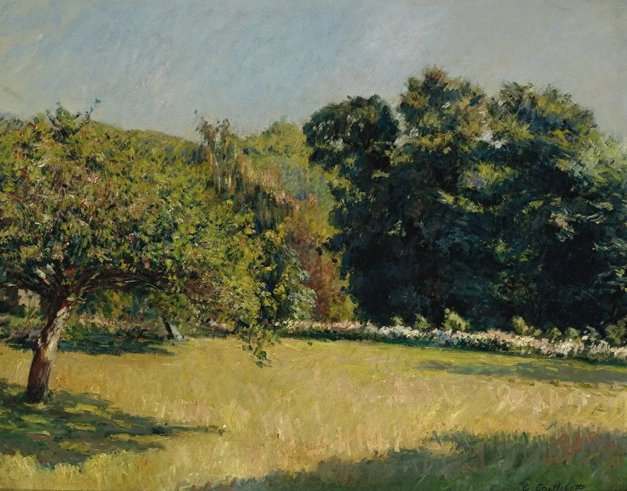 Un giardino a Trouville - Gustave Caillebotte