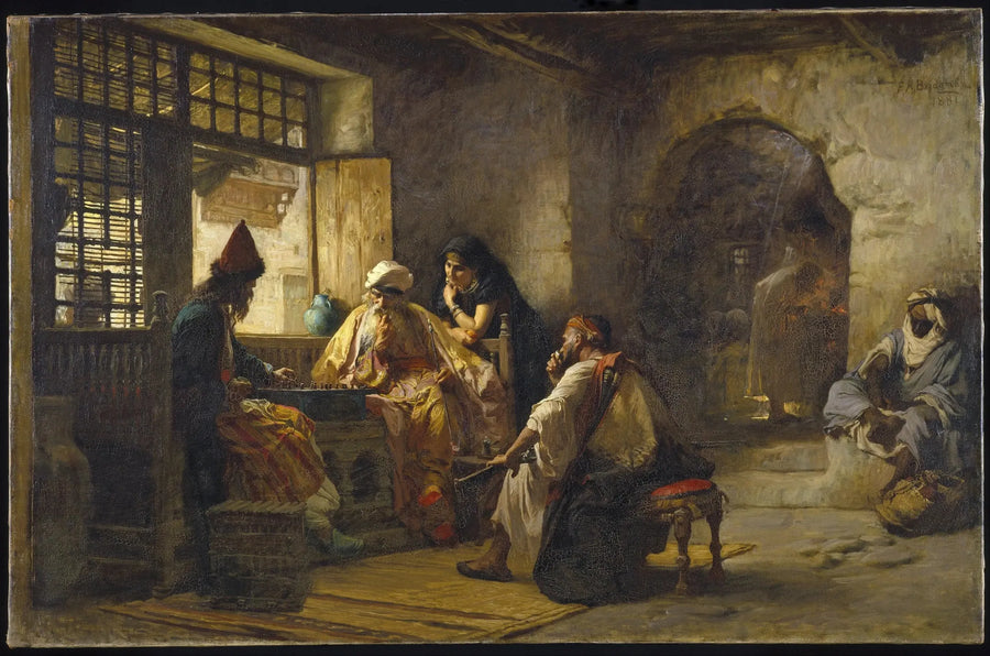 Un gioco interessante - Frederick Arthur Bridgman