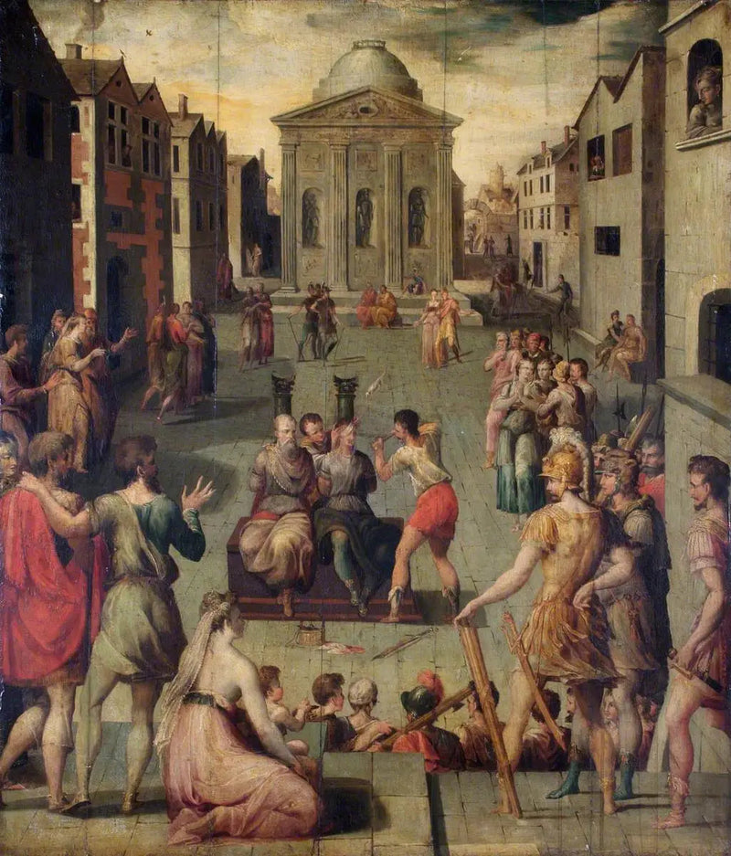 Un martirio - Parmigianino