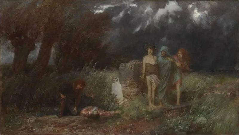 Un assassino perseguitato dalle Furie - Arnold Böcklin