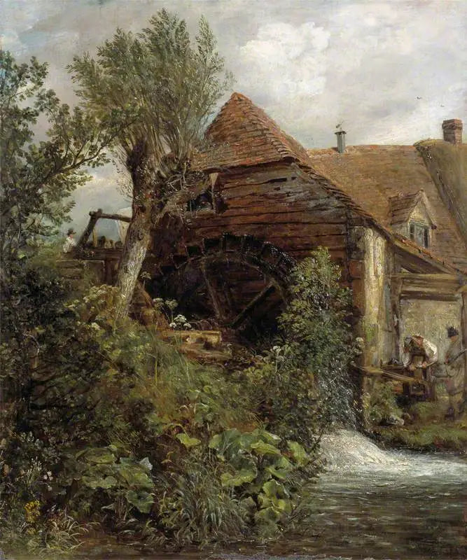 Un moulin à eau à Gillingham Dorset - John Constable - Alpha Reproduction