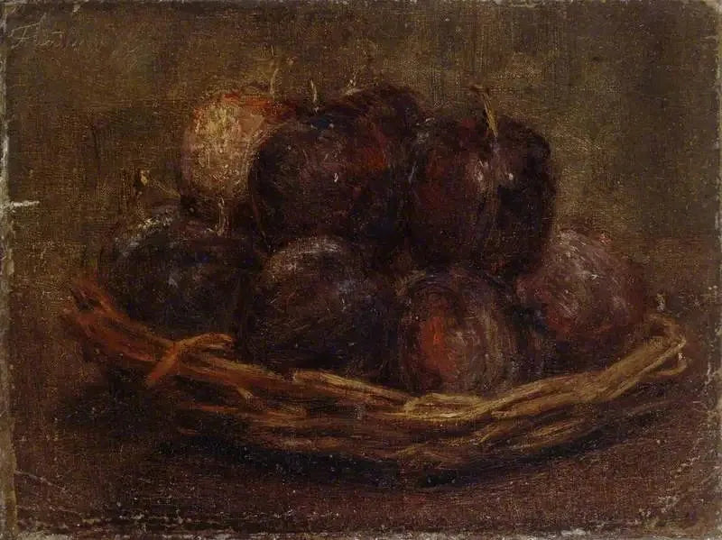 Un panier di prugne - Henri Fantin-Latour