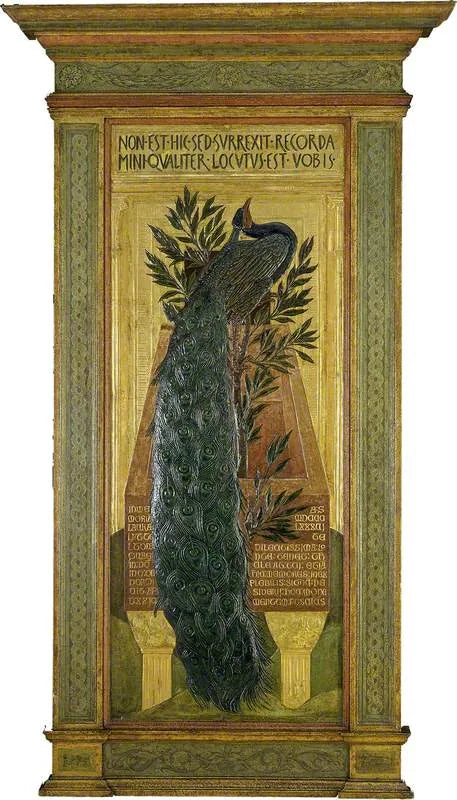 Un paon - Edward Burne-Jones