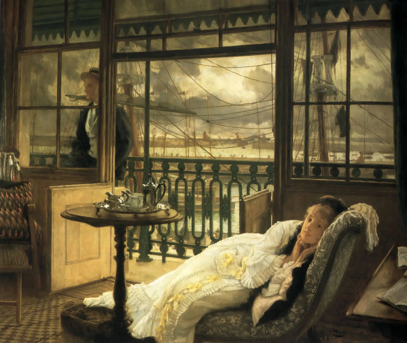 Un passager arancione - James Tissot