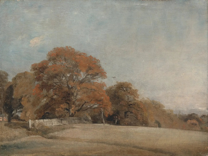 Un paesaggio autunnale a East Bergholt - John Constable