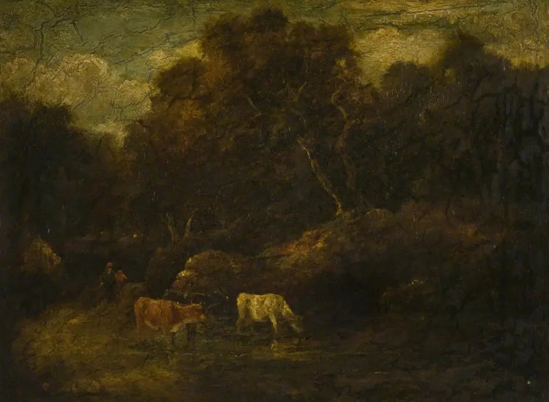 Un paysage boscoso - Thomas Gainsborough
