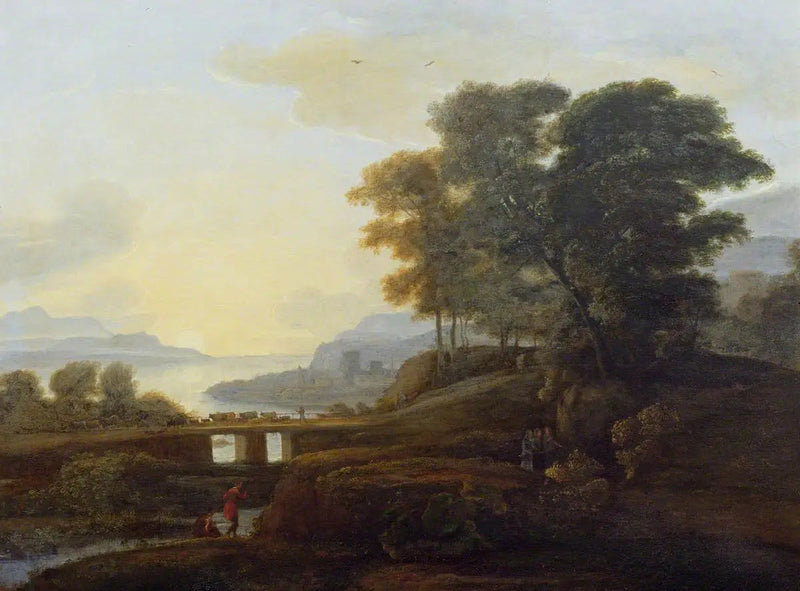 Un paesaggio classico - Claude Lorrain