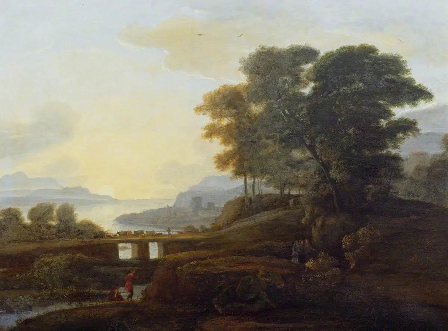 Un paesaggio classico - Claude Lorrain