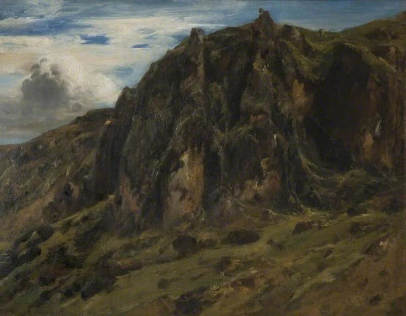 Un paesaggio in Alvernia - Théodore Rousseau