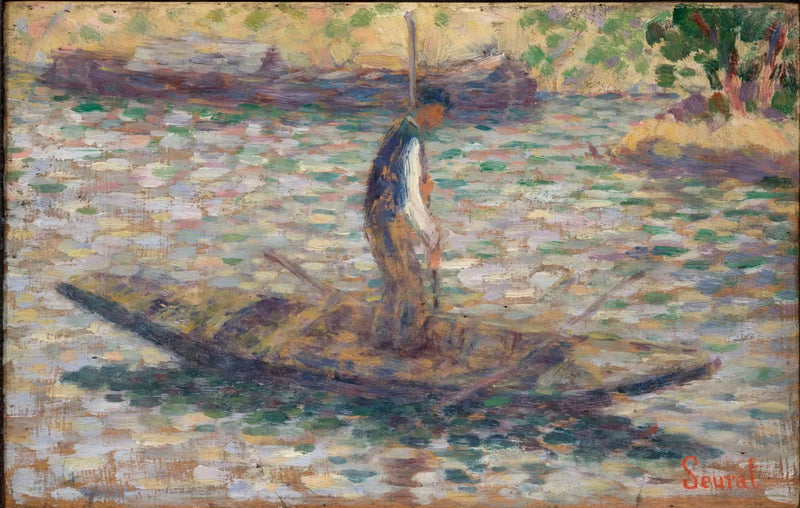 Un pescatore - Georges Seurat