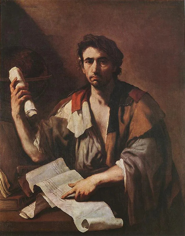 Un filosofo cinico - Luca Giordano