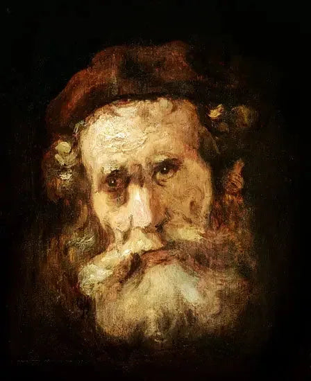 Un rabbino - Rembrandt