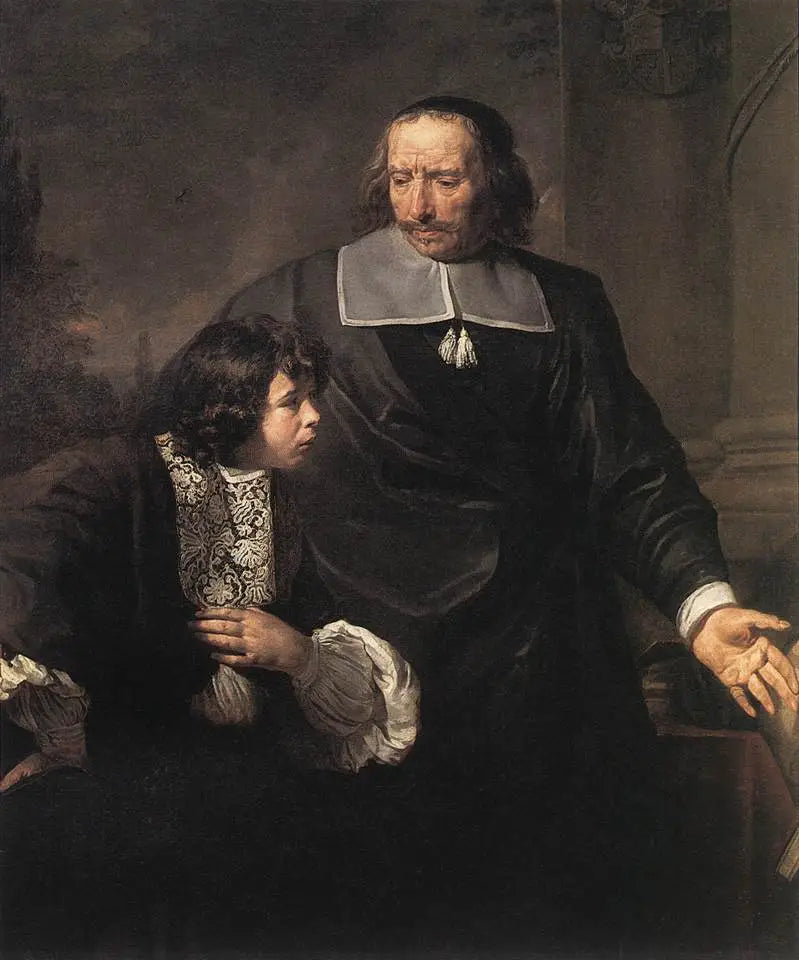 Un ricevitore e il suo allievo - Claude Lefèbvre